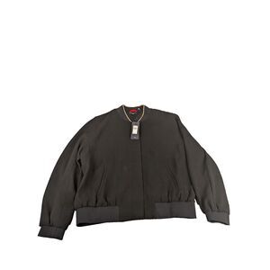 TOMMY HILFIGER‎ LIGHTWEIGHT SOFT SHELL BOMBER JACKET Black 14 NWT